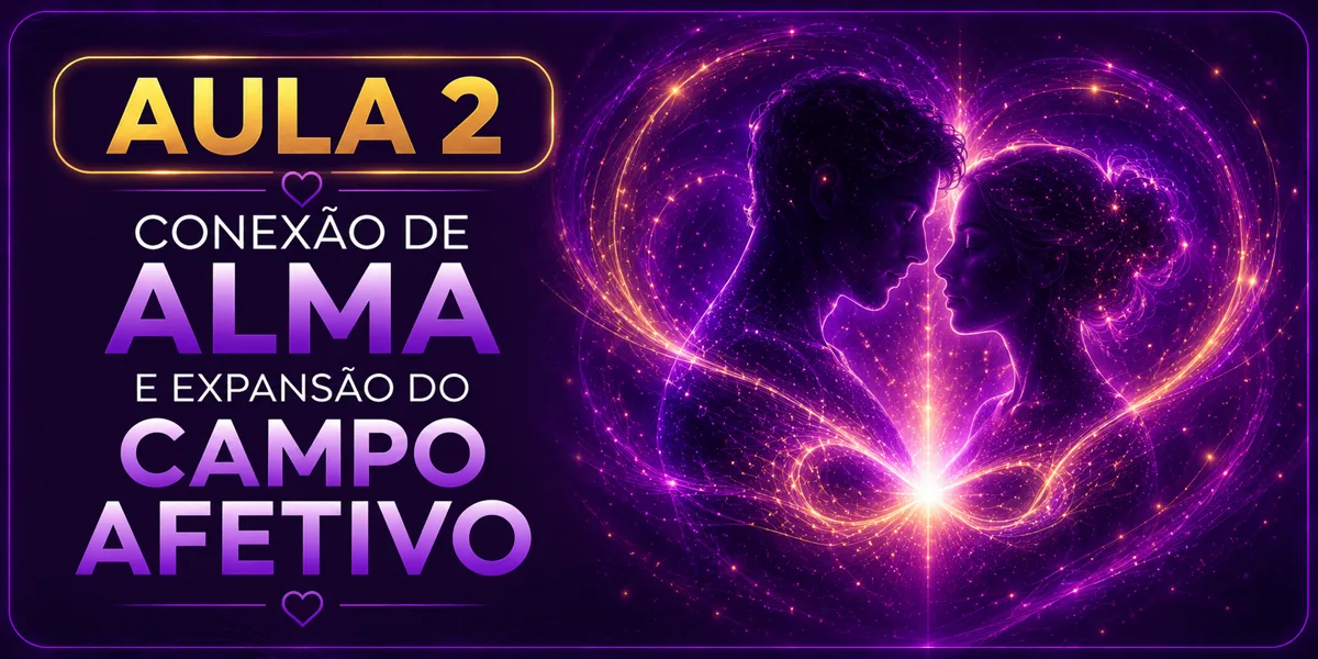 Aula 2 — Conexão de Alma e Expansão do Campo Afetivo