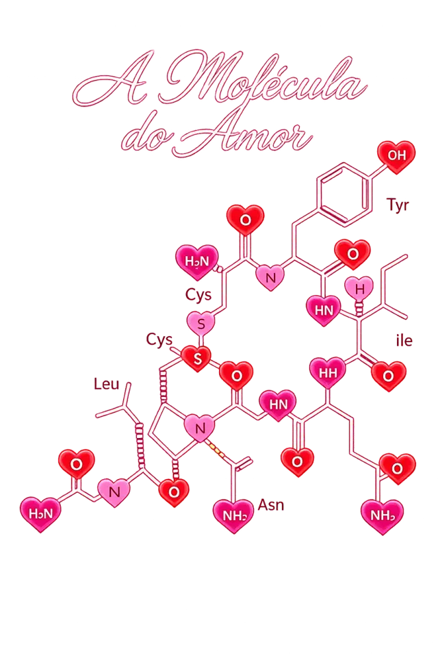 Estrutura molecular da Ocitocina